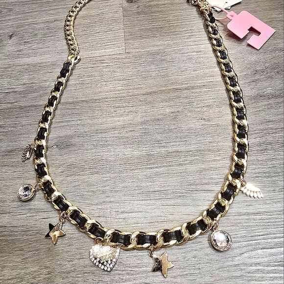 Juicy Couture Love Juicy Heart Charm Chain Belt main image 4